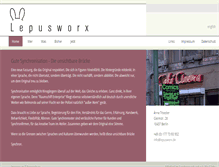 Tablet Screenshot of lepusworx.de